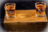 Custom engraved shot glass