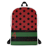 African american flag book bag