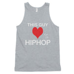 This guy loves hip hop tank