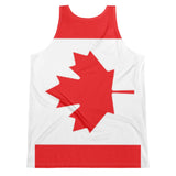 Canada flag tank