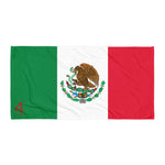 MEXICO FLAG BEACH TOWEL