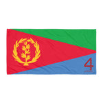 ERITREAN FLAG BEACH TOWEL